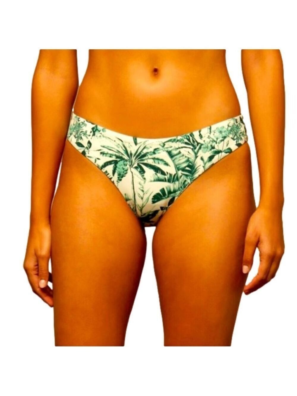 NWT Onia Lily Forest Green Hipster Bikini Bottom